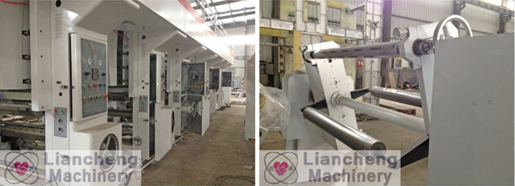 BOPP CPP Alu Foil Precision Gravure Printing Machine 800 - 2500mm Printing Breadth