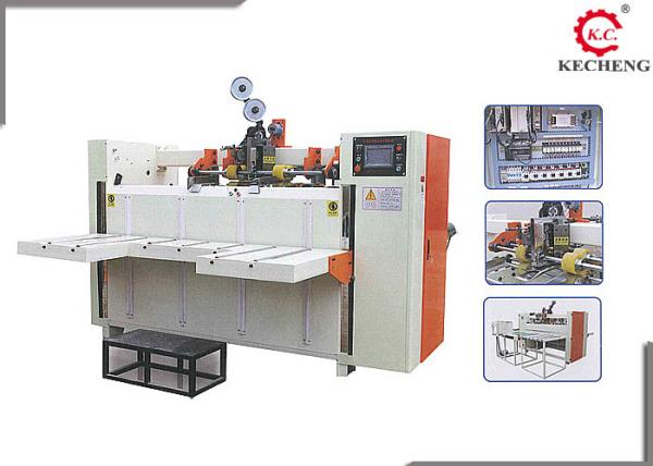 Quality Semi Automatic Box Stitching Machine Single Head / Corrugated Stitcher for sale