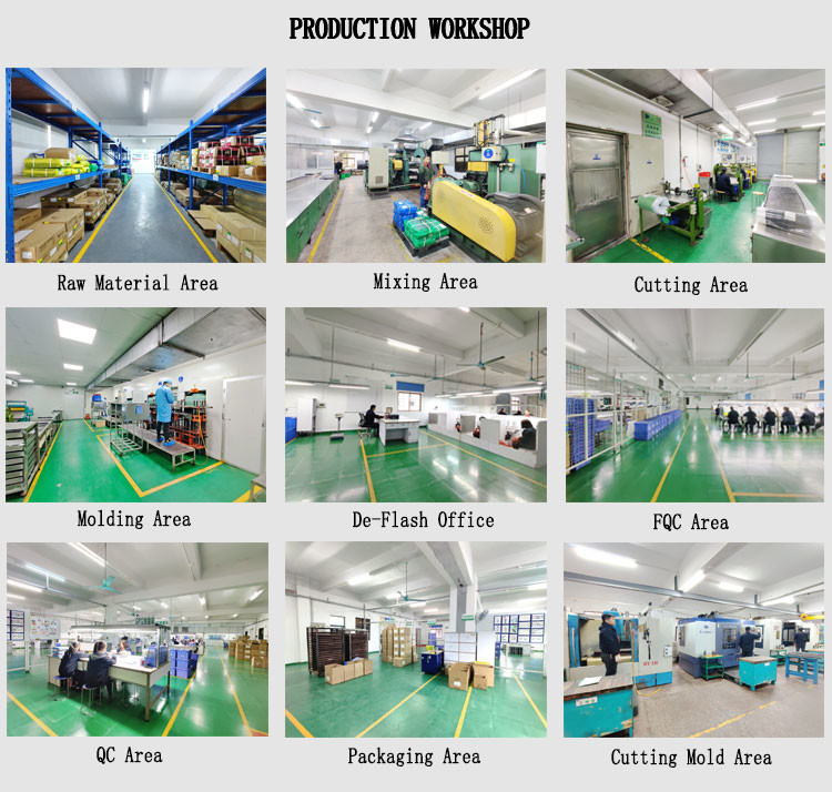 SBR NBR EPDM HNBR Rubber Grommets Customized Wear Resistant Strength