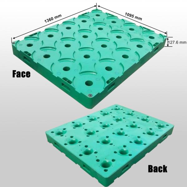 5 Gallon Bottle Standards For Supermarket Water Plastic Pallet