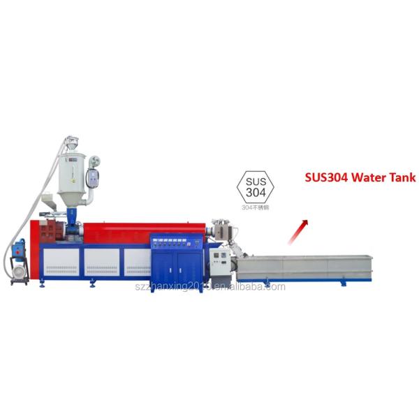 PP Single Screw Carton Box Plastic Strap Production Line For Granules