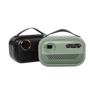 RGB LED OSRAM Q6 Android Mini DLP Projector WVGA 854*480 320g