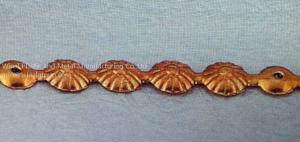 Commodity packaging bubble nails strip,Iron,imitation gold plating,dia11mm or OEM.