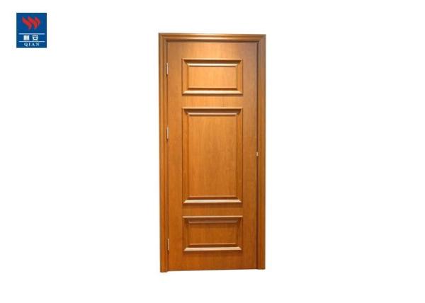 Quality Soundproof 38dB FD60 Modern Mirror Solid Wood Internal Doors for sale