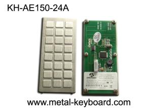 Buy cheap Industrial Metal Kiosk keyboard with 24 keys custom layout design product