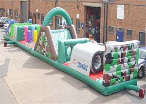 Buy cheap Indoor Large Inflatable Obstacle Course , Kids Obstacle Course Bouncer product
