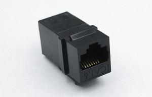 Buy cheap Unshielded RJ45 Cable Coupler Single Port Adaptor Without Transformer product