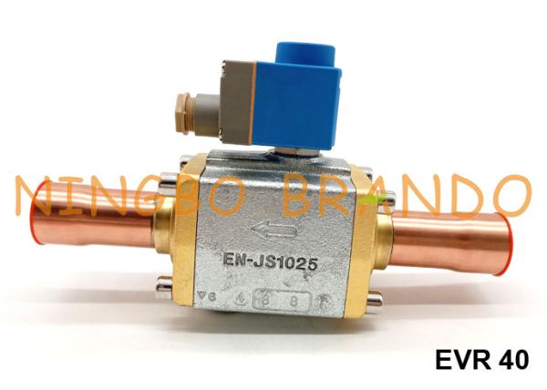 Quality EVR 40 042H1110 1 5/8'' Danfoss Type Solenoid Refrigeration Valve 24V for sale