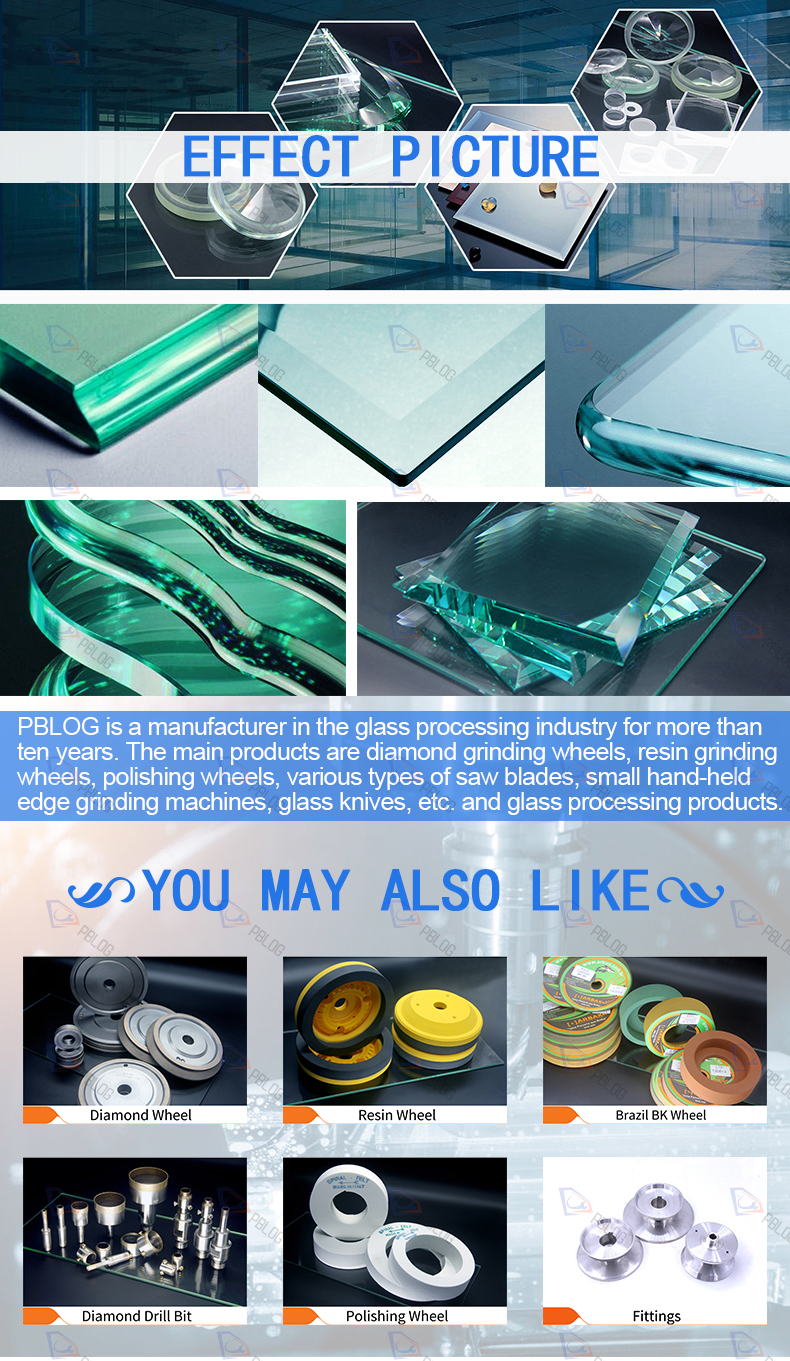 PBLOG Pneumatic Chamfering Machine Glass Processing Machine Quickly and Easier