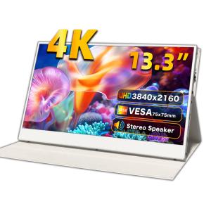 China 13.3 Inch Portable LCD Monitor 300 Cd/m2 Capacitive Touch Monitor 3840x2160 on sale