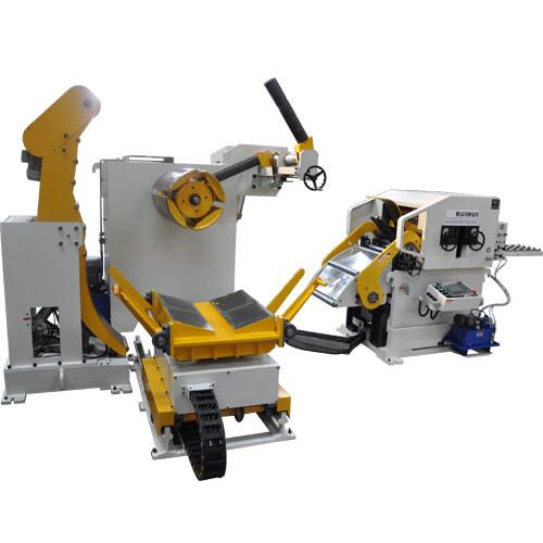 Quality 800mm Stock Width Steel Coil Linear Machine  / Automatic Straightening Machine for sale