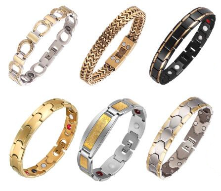 Gold PVD Metal Vacuum Coating Services, Stainless Steel Stretch Bracelet Copper Coating, TiN Gold Coating, 24K gold