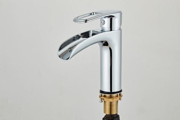 Quality Under Counter Waterfall ODM Silver Electroplated SUS Faucet for sale