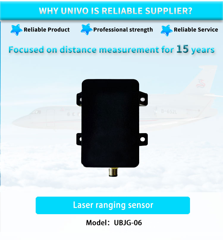 RS485 Output Industrial Control Laser Distance Measurement Sensor Lidar for Garbage Can Overflow Monitoring