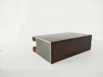 Customized Furniture Aluminium Profiles , Wood Grain Finished T Slot Aluminum