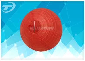 Plain Colors Hanging Paper Ball Lantern In 8 10 12 14 16