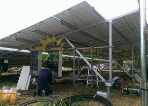 Buy cheap 3500MM Ballasted Solar Racking Systems Mounting Kit 3m span product