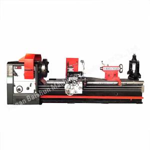 China Conventional Turning Engine Lathe Machine With Gap Heavy Duty Lathe Machine Price on sale