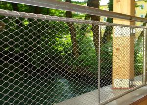 Buy cheap 1.5mm Balustrade Or Railing Architectural Wire Mesh Non Rusting product
