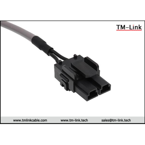 Molex SD-42816-0212 to European terminals customized cable assembly