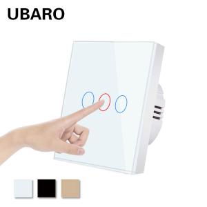 China Home Single Fire Wire Touch Screen Light Switch Embedded 3 Gang Smart Light Switch on sale
