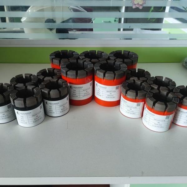 Quality Bq Nq Hq Pq Impregnated Diamond Core Drill Bits Straight for sale