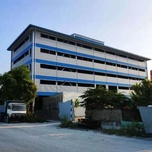 Quality Modular Steel Prefab Frame Structure Building Earthquake Proof Autocad for sale