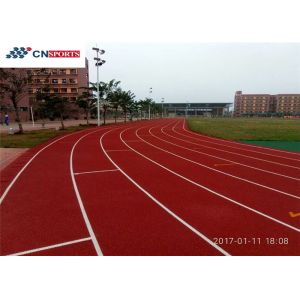 Buy cheap Soundproof EPDM Running Track , 13mm Sports Running Track product