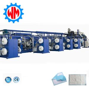 Buy cheap Womeng High Quality Customization Underpad Making Machine with CE product