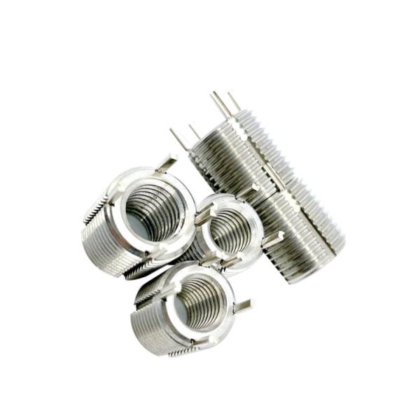 M2*0.4 M12*1.25 Heavy Duty Keylocking Threaded Inserts With All Sizes Machine