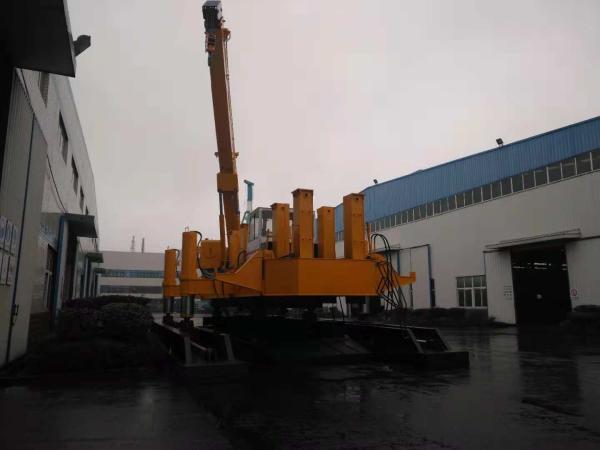 Quality Manual static pile driver  for  pressing the precast concrete spun pile and square pile  with noise free for sale
