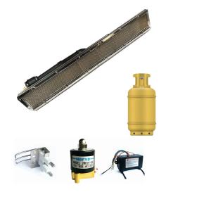 China High Efficiency Powder Coating Oven Gas Burner For Painting Spray Booth on sale