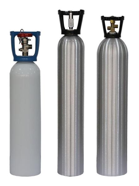 Quality ISO 7866 AA6061 Aluminum Gas Cylinder Industrial for sale