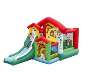 Buy cheap Commercial inflatable bouncer slide combo and funny inflatable bounce house with slide for kids product