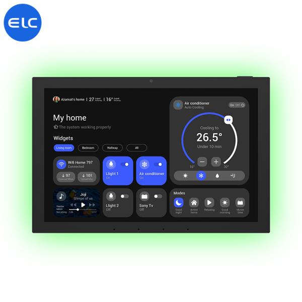 Quality 10.1 Inch Smart Home Touchscreen Control Panel Android 13 RK3566 WiFi 6 OTG 5MP Camera for sale
