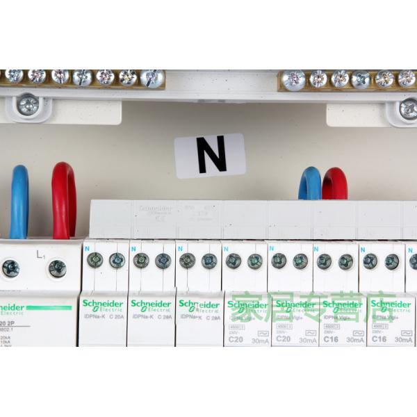 Ready To Install Type MCB Distribution Box RCCB RCBO For Home AC220~240V Incoming 63A