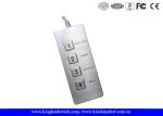 Desktop Mini Functional Stainless Steel Keypad Usb Connector , Custom Layout