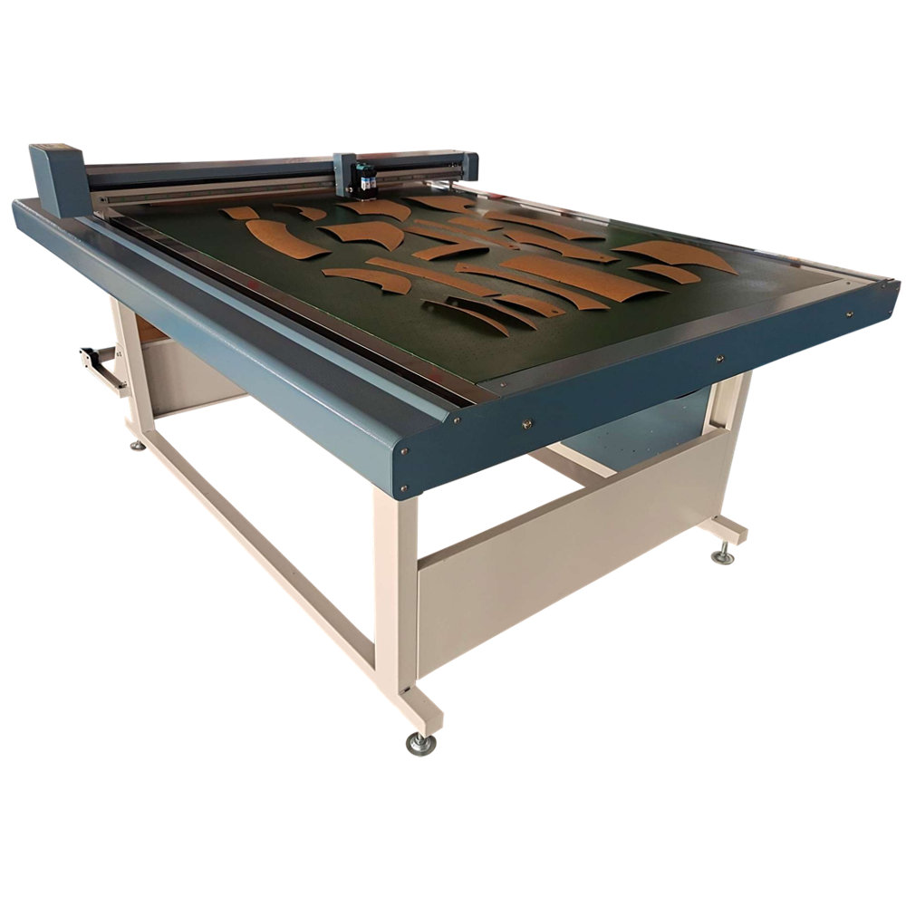 Paper Pattern Inkjet Flatbed Cutter Plotter , Clothing Pattern Print And Cut Plotter