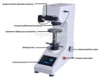 Touch Screen Universal Hardness Tester Machine AC220V 50HZ Built In Printer