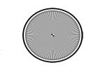 SineImage Digital Image Resolution Chart Reflective Digital Cameras / Lenses