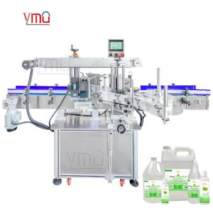 Buy cheap 5 Gallon Pail Big Round And Flat Square Bottle Single Sticker Automatic Position Labeling Machine For Soap product