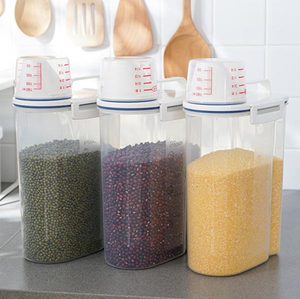 Quality Airtight Rice Container 3kg Bpa Free Dispenser Keepers for sale