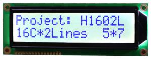Buy cheap RoHS COB STN LCD Display 2X16 Characters Industrial LCD Display product