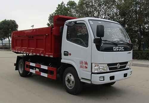 Quality Euro V Garbage Trash Dump Truck Front Loader 81kw 110hp for sale