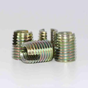 Buy cheap 302 Series Self Tapping Helicoil Zinc Coat Free Running Insert product