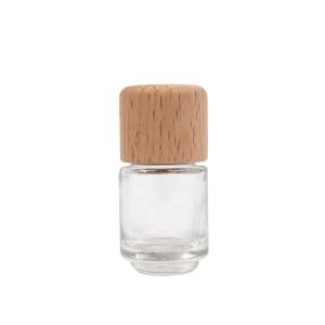 Modern Beech Wood Perfume Bottle Lid Printing Logo Essential Oil Bottle Cap
