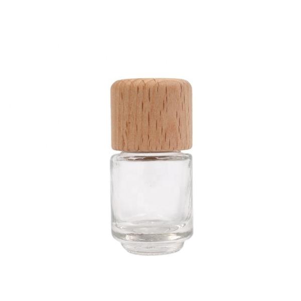 Quality Modern Beech Wood Perfume Bottle Lid Printing Logo Essential Oil Bottle Cap for sale