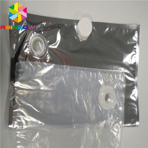 330ML Aluminum Foil Bags Red Wine Dispenser BIB Beverage Spout Tap Packaging