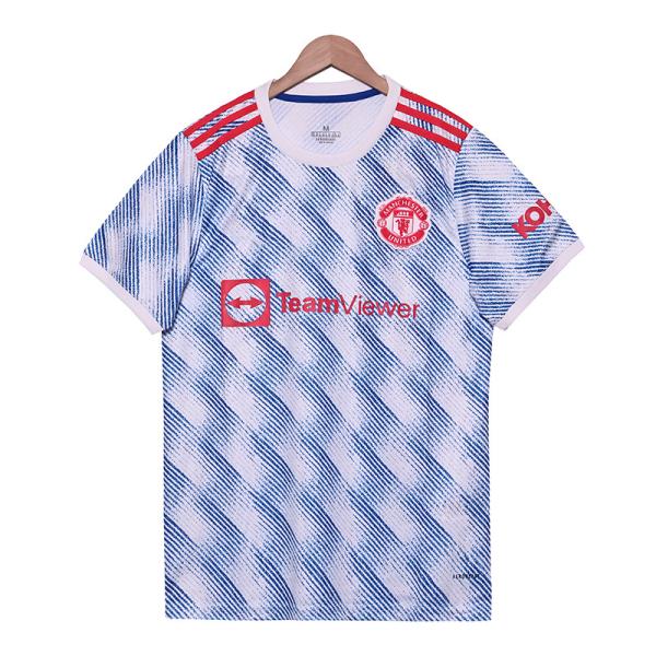 Quality Manchester United 2021-2022 Retro Away Jersey Group Customization for sale
