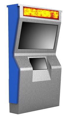 Quality HD7 Outdoor dual screen large screen digital signage with touchscreen for sale